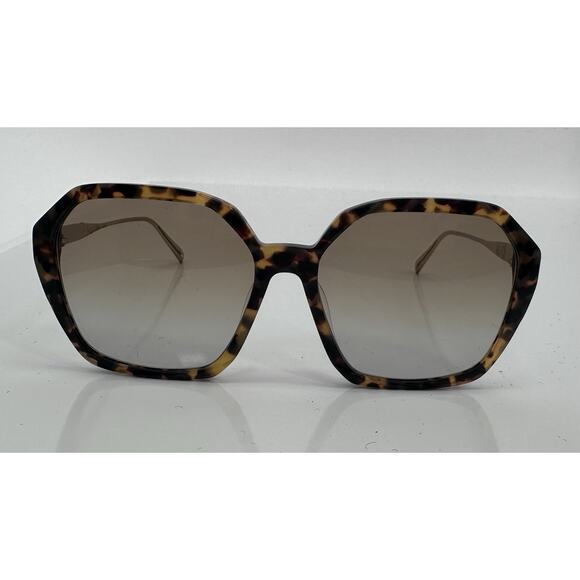 ⭐️ MCM Sunglasses Havana/Brown Gradient Lenses Square 60mm NWOT - Picture 1 of 7